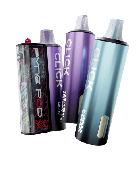 Pyne Pod Click 50k Multiuse Device Rechargeable Vape Kit - (Pack of 5) - Washington Vapes Wholesale