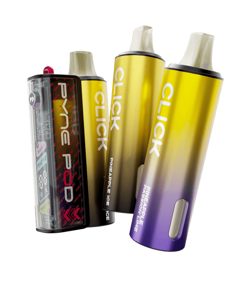 Pyne Pod Click 50k Multiuse Device Rechargeable Vape Kit - (Pack of 5) - Washington Vapes Wholesale