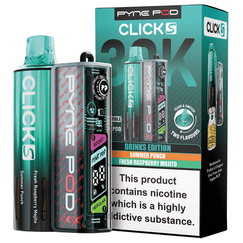 Pyne Pod Click S 30K Kit - (Pack of 5) - Washington Vapes Wholesale