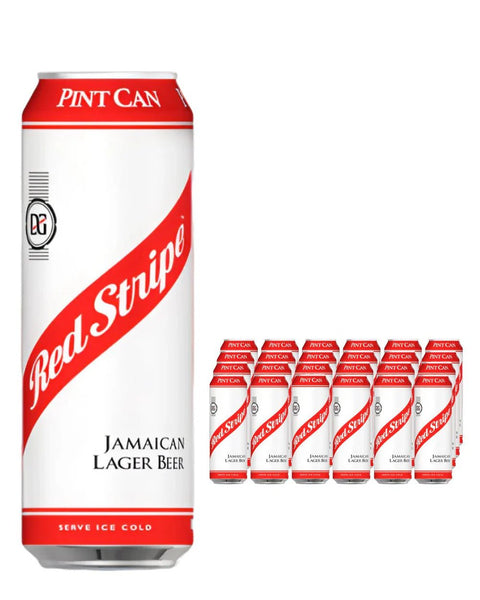 Red Stripe Pint Cans 568ml - (Pack of 24) - Washington Vapes Wholesale