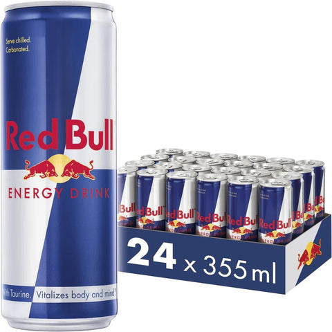 Redbull 355ml - (Pack of 24) UK Stock - Washington Vapes Wholesale