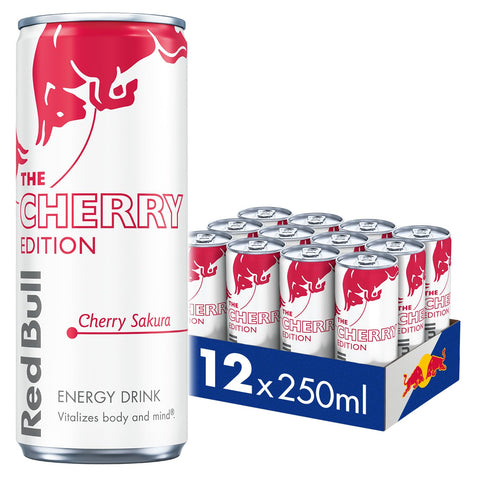 Redbull Energy Drink 250ml Editions PM 1.75 - (Pack of 12) - Washington Vapes Wholesale