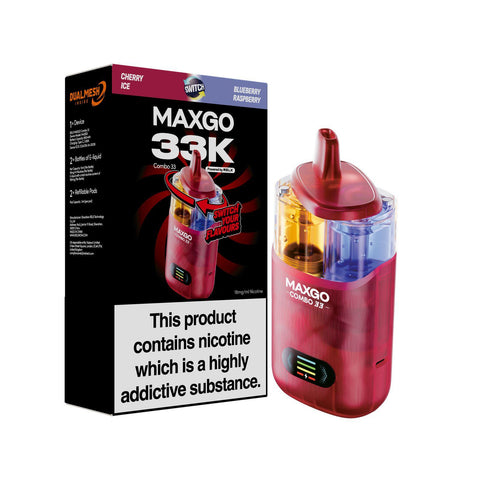 Relx Maxgo Combo 33k - (Pack 5) - Washington Vapes Wholesale