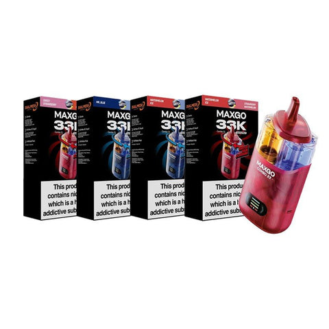 Relx Maxgo Combo 33k - (Pack 5) - Washington Vapes Wholesale