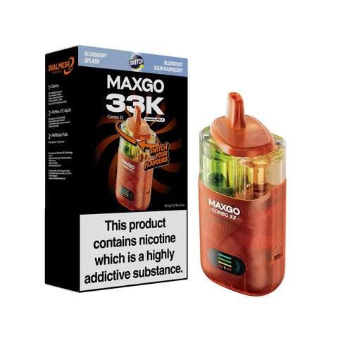 Relx Maxgo Combo 33k - (Pack 5) - Washington Vapes Wholesale