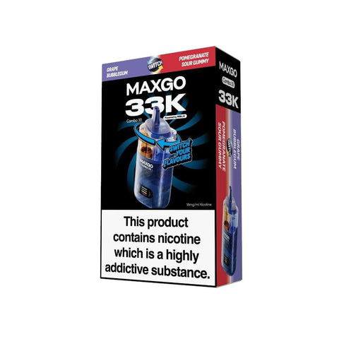Relx Maxgo Combo 33k - (Pack 5) - Washington Vapes Wholesale