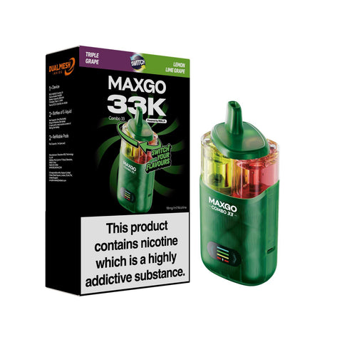 Relx Maxgo Combo 33k - (Pack 5) - Washington Vapes Wholesale