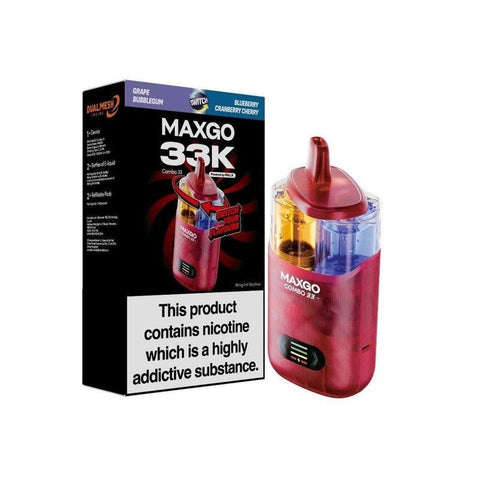 Relx Maxgo Combo 33k - (Pack 5) - Washington Vapes Wholesale