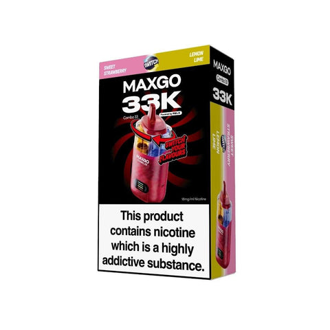 Relx Maxgo Combo 33k - (Pack 5) - Washington Vapes Wholesale