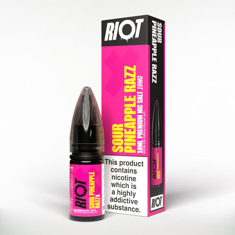 Riot X Nicotine Salts - (Pack of 10) - Washington Vapes Wholesale