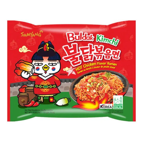 Samyang Buldak Noodles - (130g x 5 x 8 Packs) - Washington Vapes Wholesale