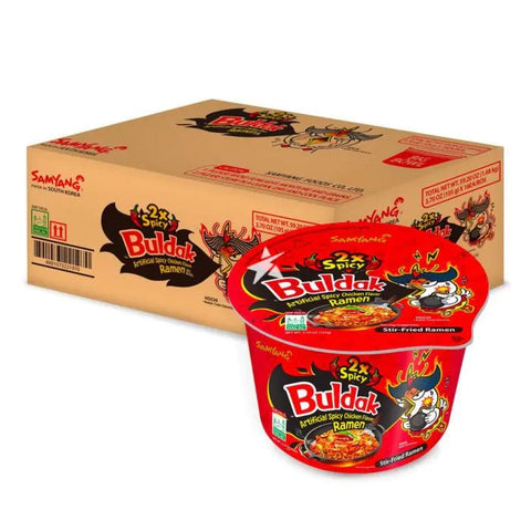 Samyang Noodles Big Bowls 105g - (Pack of 16) - Washington Vapes Wholesale