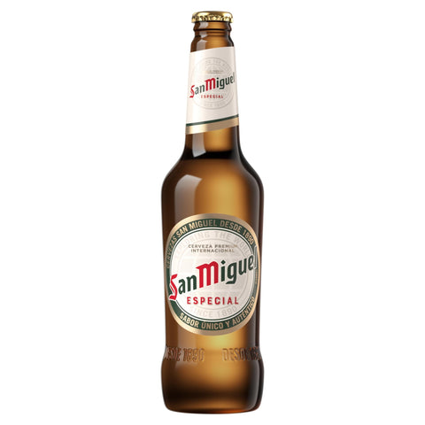 San Miguel Premium Lager 620ml Bottles - (12 Pack) - Washington Vapes Wholesale