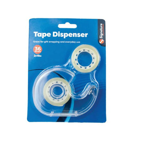 Signature Tape Dispenser With 2x18M Rolls - Washington Vapes Wholesale