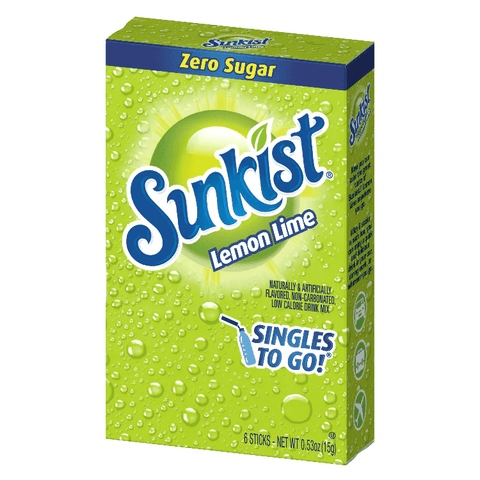 Singles To Go! Drink Mixes - SUNKIST (Pack of 12) - Washington Vapes Wholesale