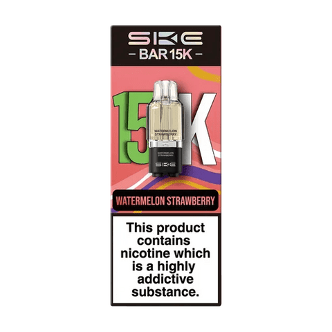 SKE Bar 15K Prefilled Pods (Pack of 5) - Washington Vapes Wholesale