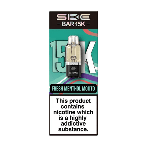 SKE Bar 15K Prefilled Pods (Pack of 5) - Washington Vapes Wholesale