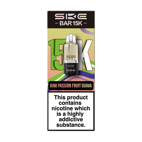 SKE Bar 15K Prefilled Pods (Pack of 5) - Washington Vapes Wholesale