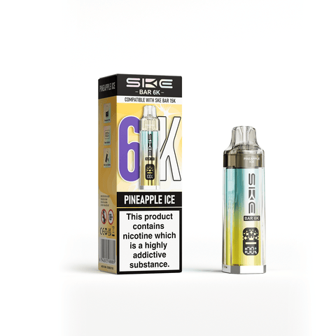 SKE Bar 6K Rechargeable Vape Kit - (Pack of 5) - Washington Vapes Wholesale