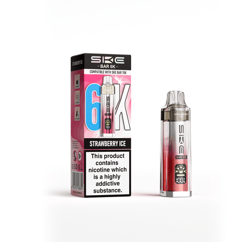 SKE Bar 6K Rechargeable Vape Kit - (Pack of 5) - Washington Vapes Wholesale