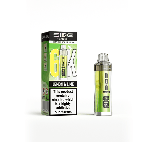 SKE Bar 6K Rechargeable Vape Kit - (Pack of 5) - Washington Vapes Wholesale