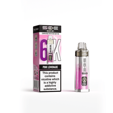 SKE Bar 6K Rechargeable Vape Kit - (Pack of 5) - Washington Vapes Wholesale