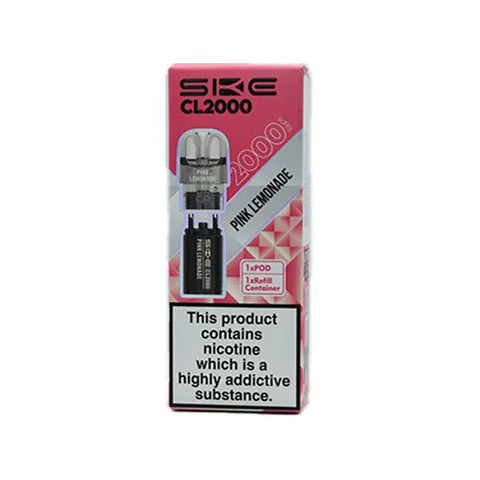 SKE CL2000 Prefilled Pods – (Pack of 10) - Washington Vapes Wholesale
