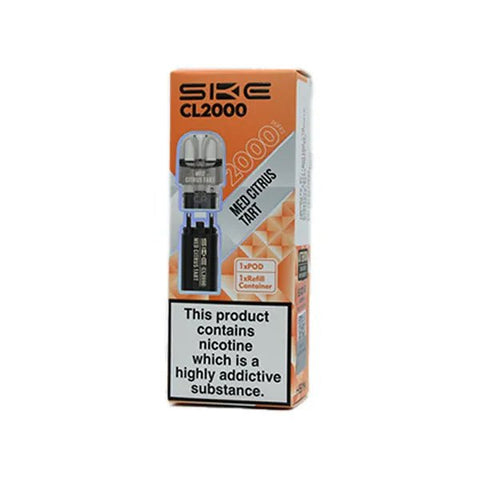 SKE CL2000 Prefilled Pods – (Pack of 10) - Washington Vapes Wholesale