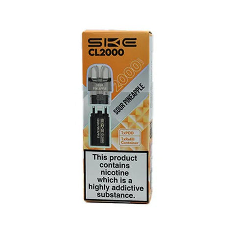 SKE CL2000 Prefilled Pods – (Pack of 10) - Washington Vapes Wholesale