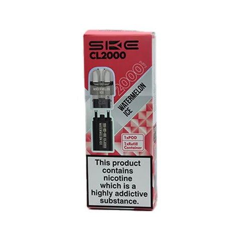 SKE CL2000 Prefilled Pods – (Pack of 10) - Washington Vapes Wholesale