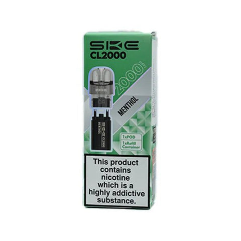 SKE CL2000 Prefilled Pods – (Pack of 10) - Washington Vapes Wholesale