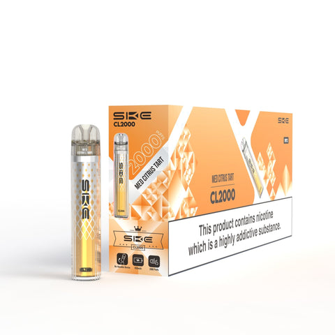 SKE CL2000 Rechargeable Vape Kit - (Pack of 10) - Washington Vapes Wholesale