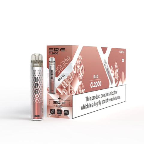 SKE CL2000 Rechargeable Vape Kit - (Pack of 10) - Washington Vapes Wholesale