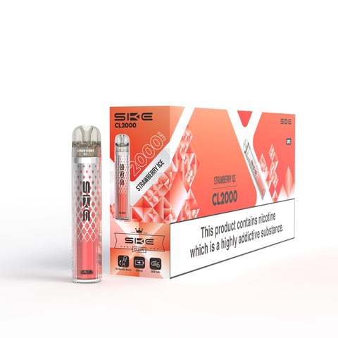 SKE CL2000 Rechargeable Vape Kit - (Pack of 10) - Washington Vapes Wholesale