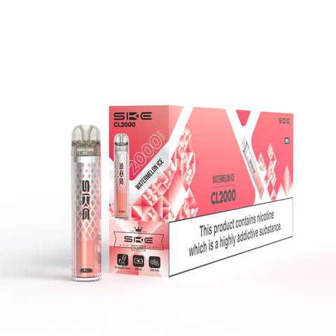 SKE CL2000 Rechargeable Vape Kit - (Pack of 10) - Washington Vapes Wholesale