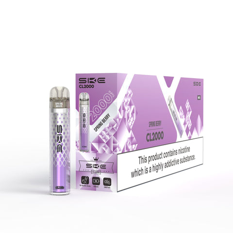 SKE CL2000 Rechargeable Vape Kit - (Pack of 10) - Washington Vapes Wholesale