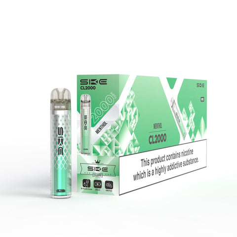 SKE CL2000 Rechargeable Vape Kit - (Pack of 10) - Washington Vapes Wholesale