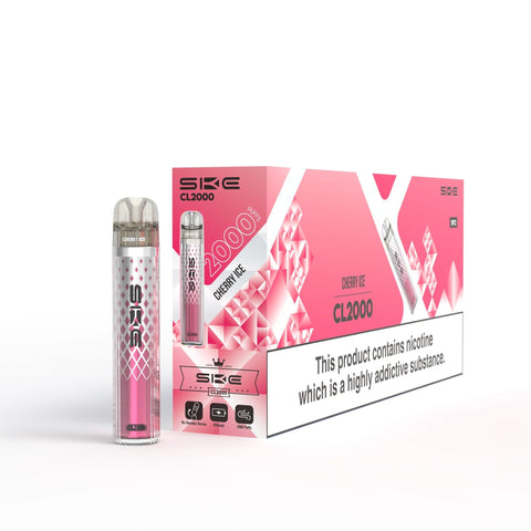 SKE CL2000 Rechargeable Vape Kit - (Pack of 10) - Washington Vapes Wholesale
