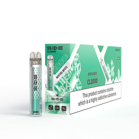 SKE CL2000 Rechargeable Vape Kit - (Pack of 10) - Washington Vapes Wholesale