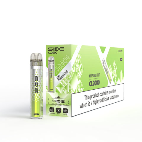 SKE CL2000 Rechargeable Vape Kit - (Pack of 10) - Washington Vapes Wholesale