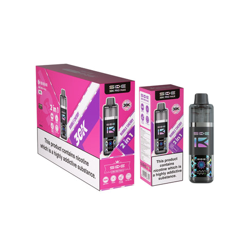 SKE Crystal 30k Pro 2 in 1 - (Pack of 5) - Washington Vapes Wholesale