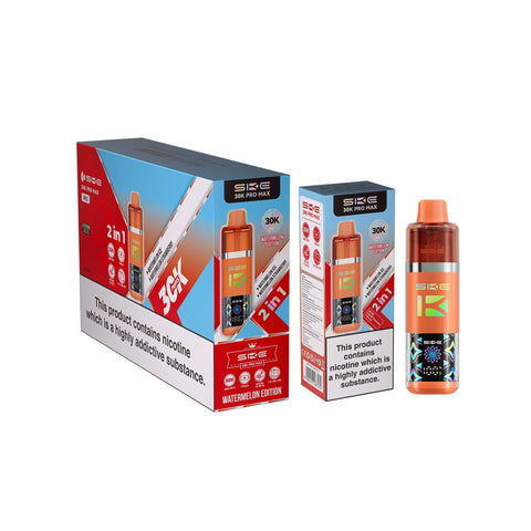 SKE Crystal 30k Pro 2 in 1 - (Pack of 5) - Washington Vapes Wholesale