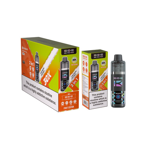 SKE Crystal 30k Pro 2 in 1 - (Pack of 5) - Washington Vapes Wholesale