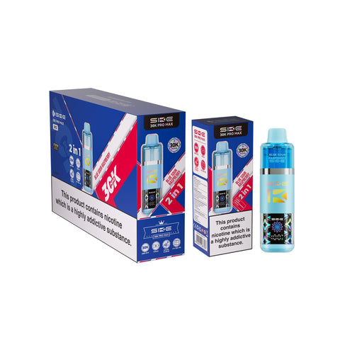 SKE Crystal 30k Pro 2 in 1 - (Pack of 5) - Washington Vapes Wholesale