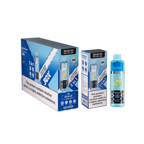 SKE Crystal 30k Pro 2 in 1 - (Pack of 5) - Washington Vapes Wholesale