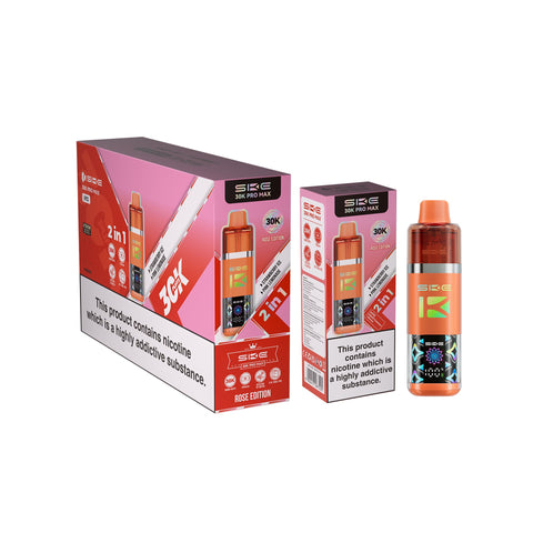 SKE Crystal 30k Pro 2 in 1 - (Pack of 5) - Washington Vapes Wholesale