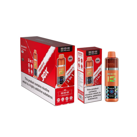 SKE Crystal 30k Pro 2 in 1 - (Pack of 5) - Washington Vapes Wholesale