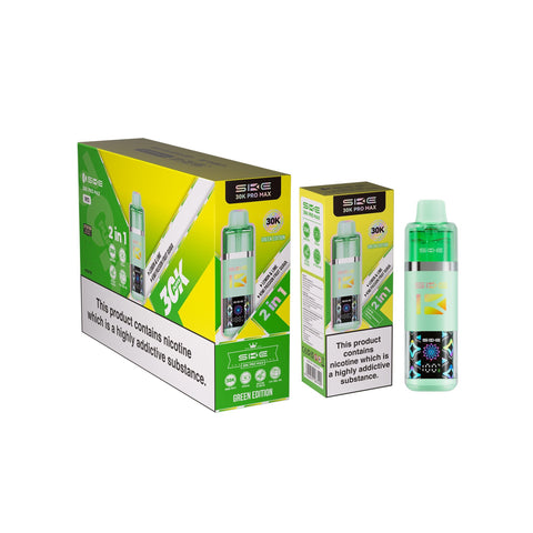 SKE Crystal 30k Pro 2 in 1 - (Pack of 5) - Washington Vapes Wholesale