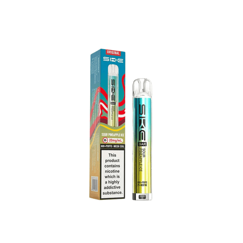 SKE Crystal Bar 600 Rechargeable Prefilled Pod Kit - (Pack of 10) - Washington Vapes Wholesale