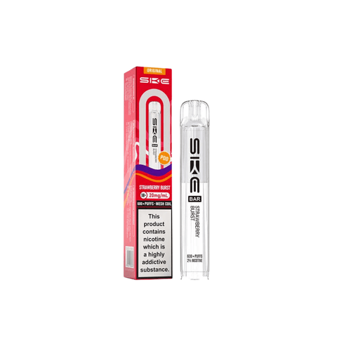 SKE Crystal Bar 600 Replacement Pods - (Pack of 10) - Washington Vapes Wholesale